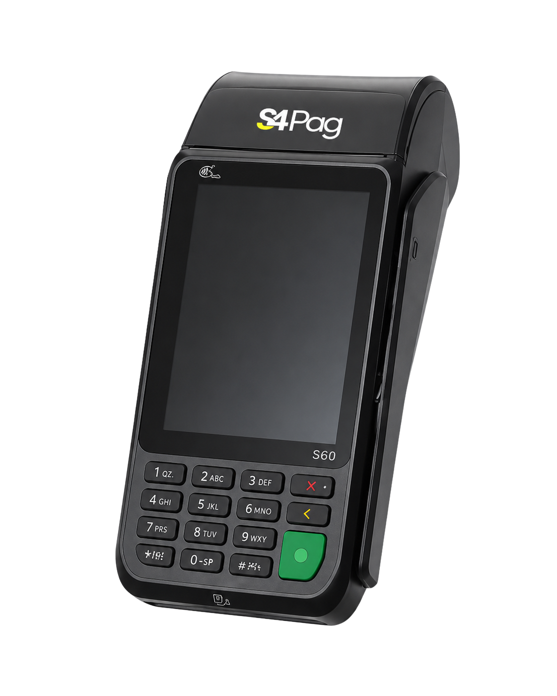 Maquininha PAX S920 com a marca S4Pag